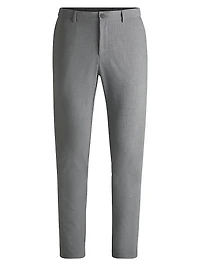 Slim-Fit Trousers Performance-Stretch Fabric