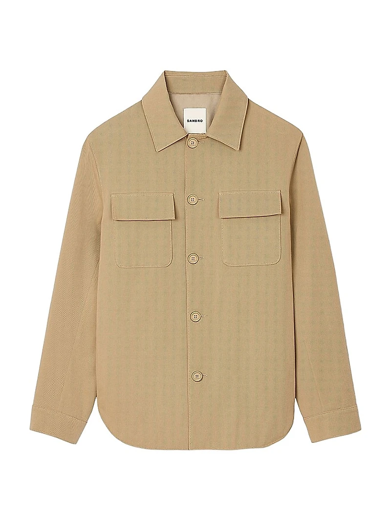 Oversized Shirt with Pockets