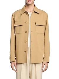 Oversized Shirt with Pockets