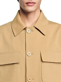 Oversized Shirt with Pockets