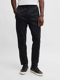 Regular-Fit Tracksuit Bottoms Mercerized Cotton