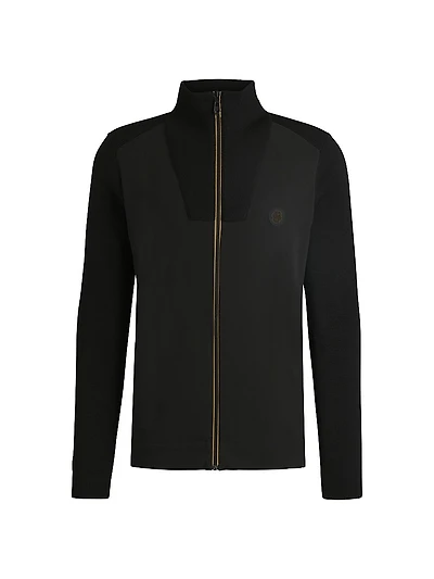 Knitted Jacket with Double B Monogram