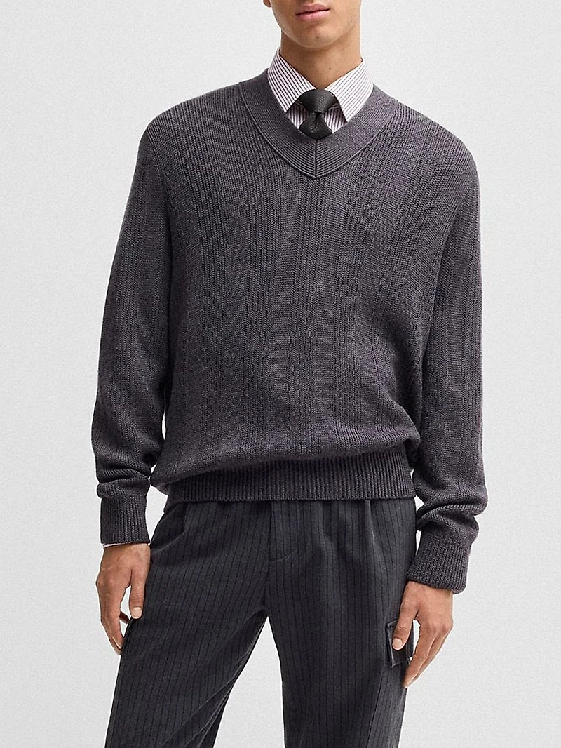 Regular-Fit Shirt Easy-Iron Stretch Cotton