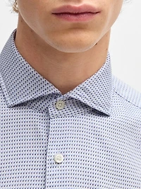 Casual-Fit Shirt Patterned Cotton