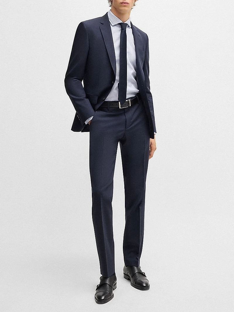 Casual-Fit Shirt Patterned Cotton