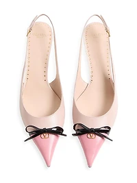 Bepointy Slingback Pumps Kidskin 45MM