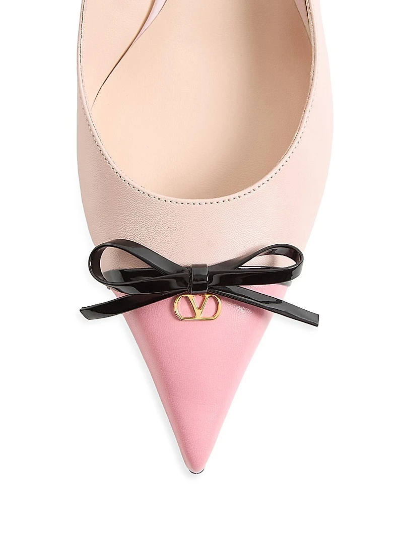 Bepointy Slingback Pumps Kidskin 45MM