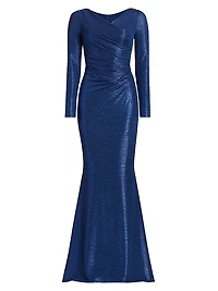 Draped Jersey Gown