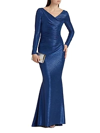 Draped Jersey Gown