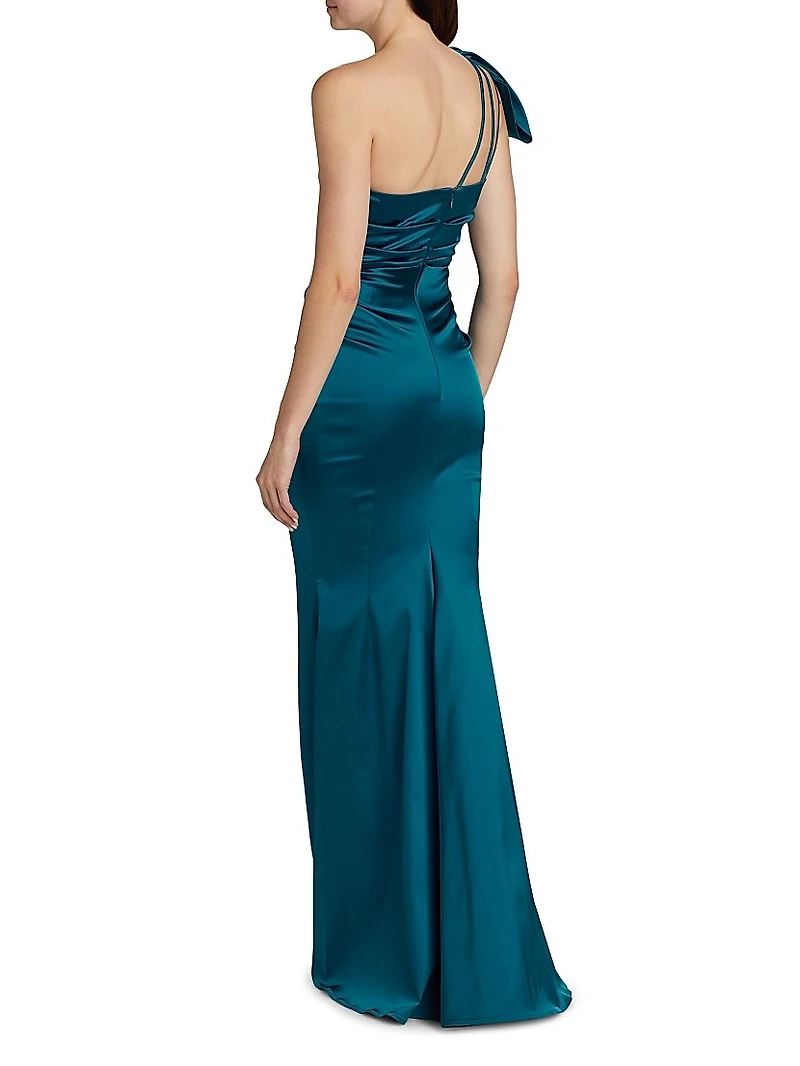 One-Shoulder Mermaid Gown