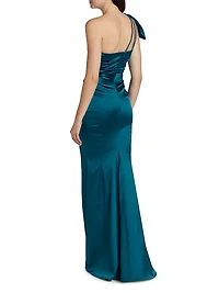 One-Shoulder Mermaid Gown
