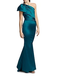 One-Shoulder Mermaid Gown