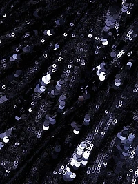 Sequin Fit-And-Flare Midi-Dress