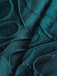 Jacquard Fit-And-Flare Midi-Dress
