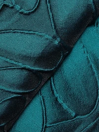 Jacquard A-Line Gown