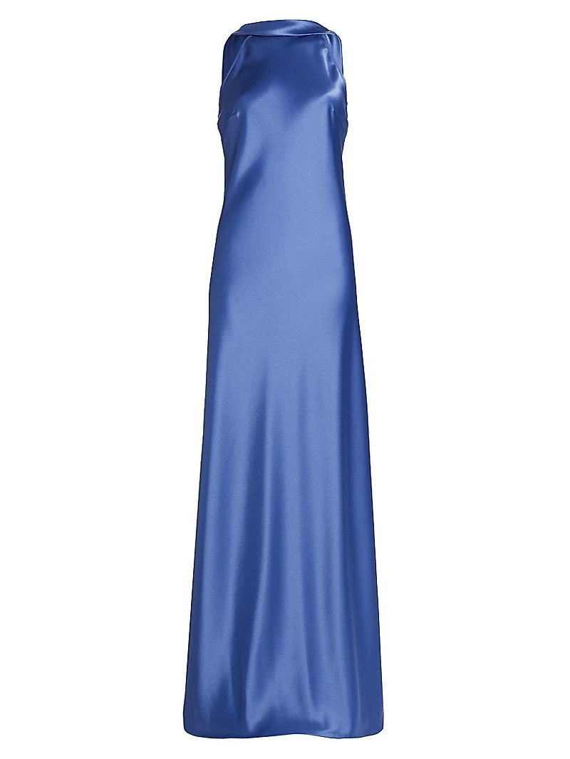 Halterneck Slip Gown