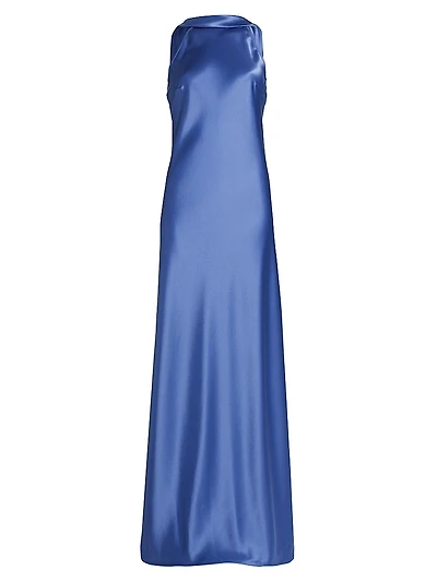Halterneck Slip Gown