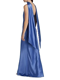 Halterneck Slip Gown