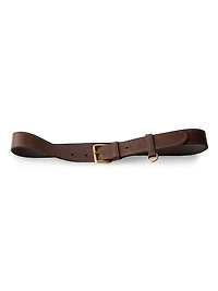 Antiqued Leather Belt