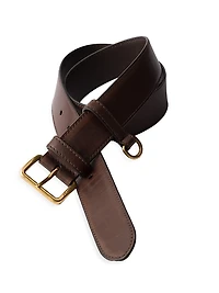 Antiqued Leather Belt