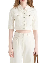 Cropped Denim Jacket