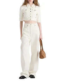 Cropped Denim Jacket