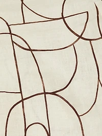 Annika Printed Linen Flared Pants