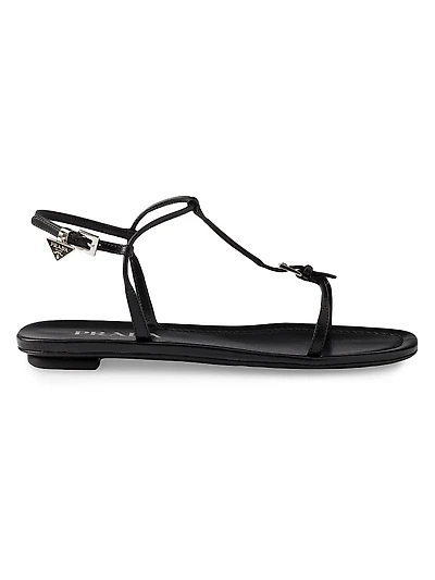 Flat Leather Sandals