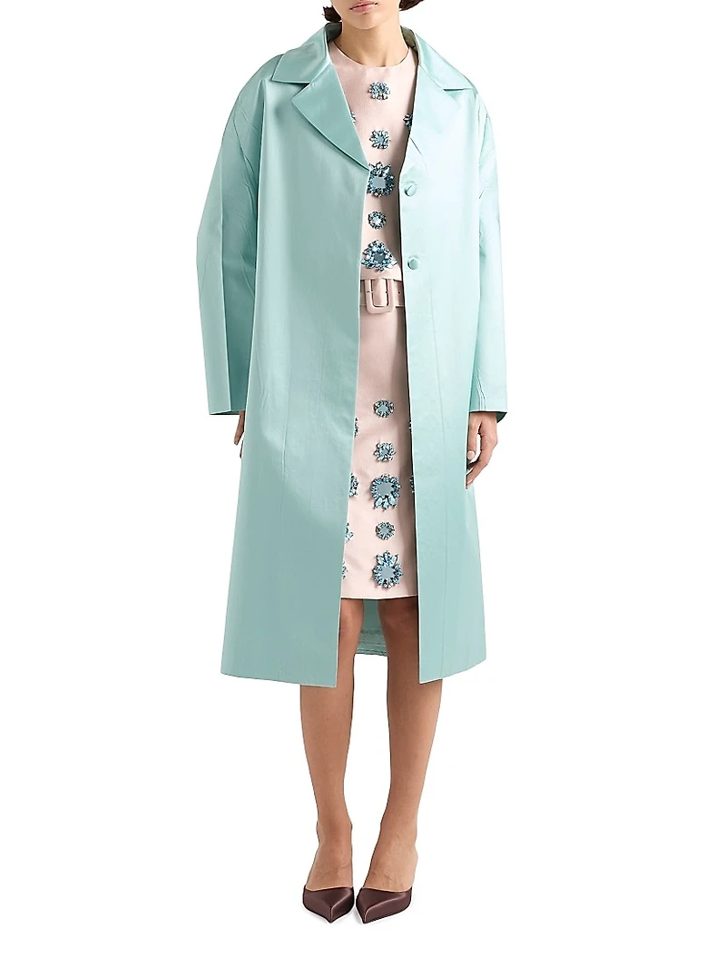 Single-Breasted Duchesse Coat