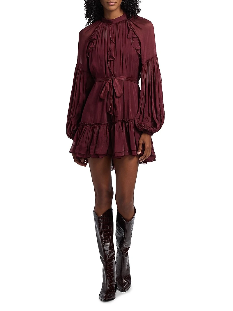 Aayu Ruffled Minidress