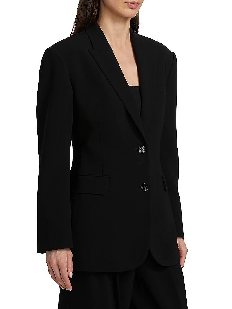 Wide Shoulder Fit Blazer