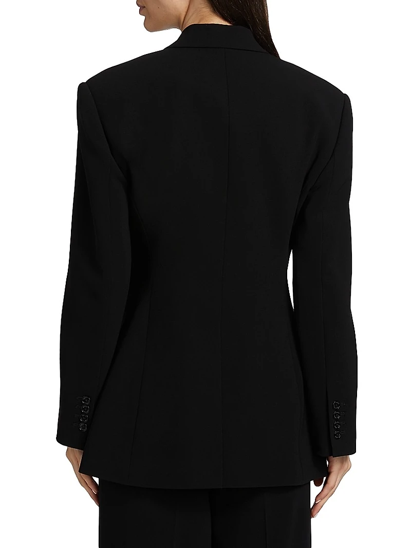 Wide Shoulder Fit Blazer