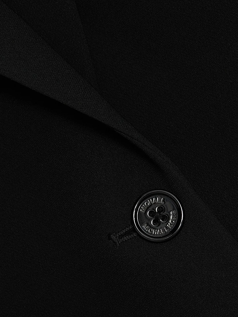 Wide Shoulder Fit Blazer