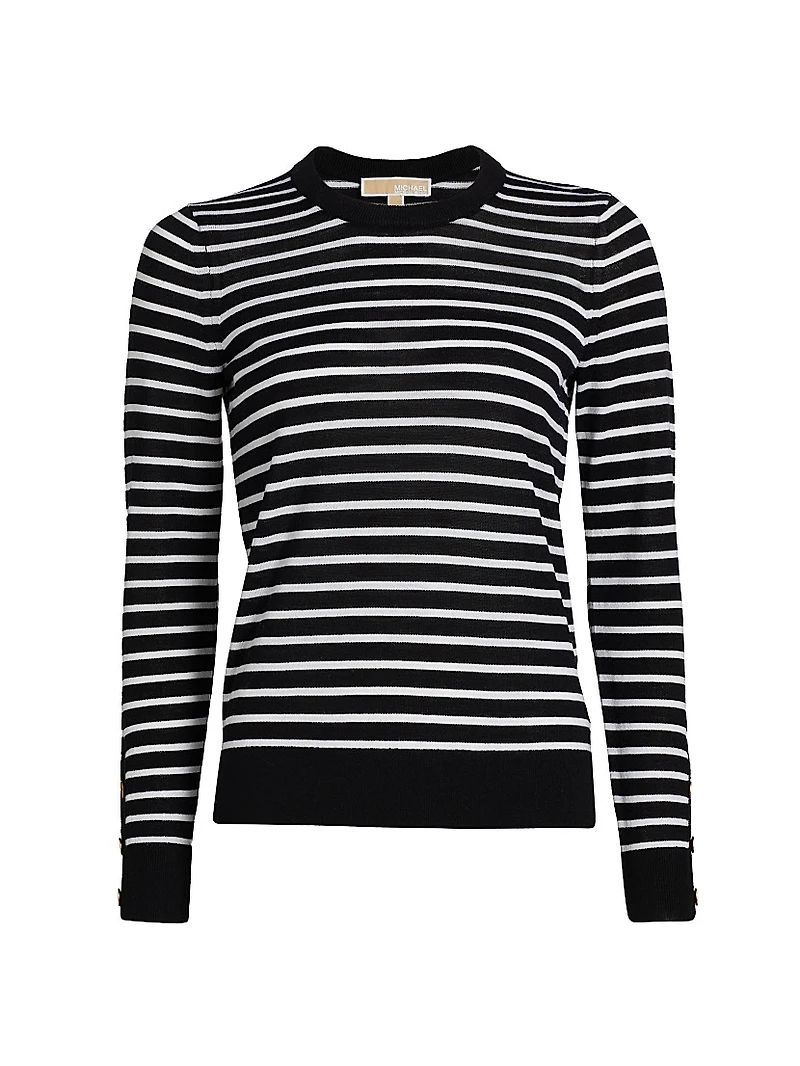 Striped Merino Wool Sweater