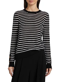 Striped Merino Wool Sweater