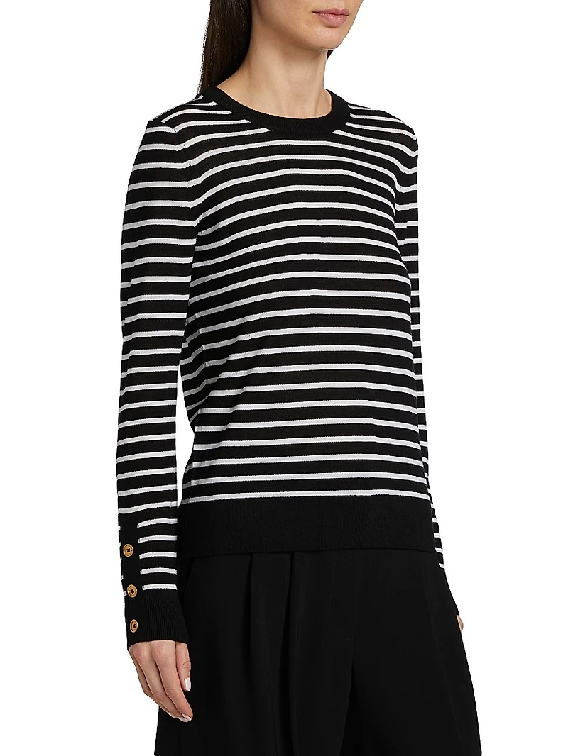 Striped Merino Wool Sweater