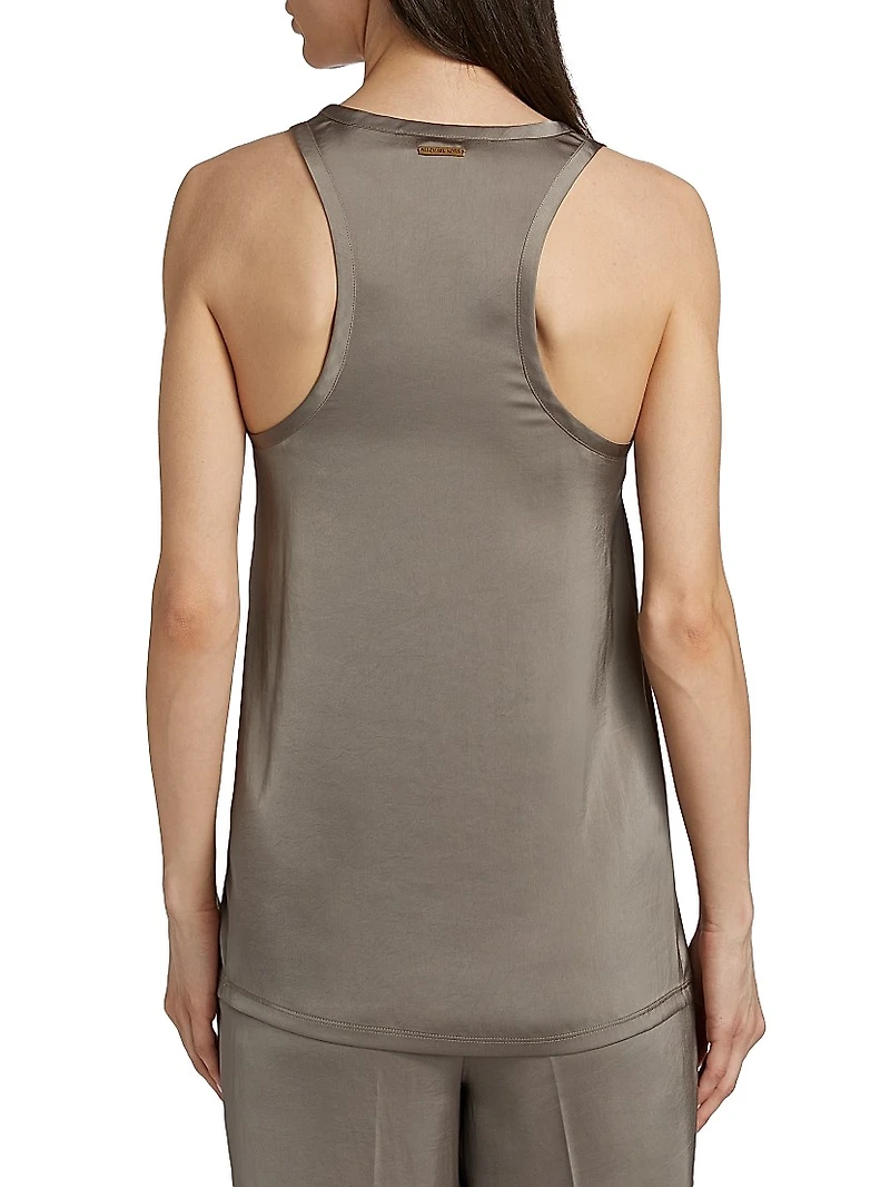 Satin Tank Top