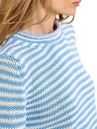 Fine Stripe Mini Marina Sweater