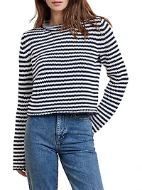 Fine Stripe Mini Marina Sweater