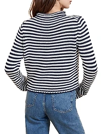 Fine Stripe Mini Marina Sweater