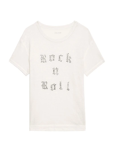 Marta Linen Rock N Roll T-Shirt