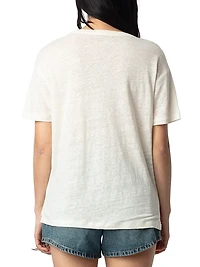 Marta Linen Rock N Roll T-Shirt