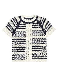 Zelie Short-Sleeve Cardigan