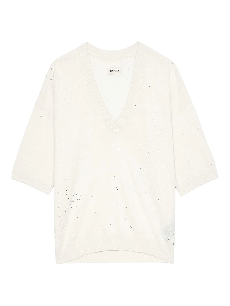 Wully Lico Rhinestone-Embellished Sweater
