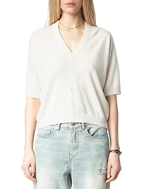 Wully Lico Rhinestone-Embellished Sweater