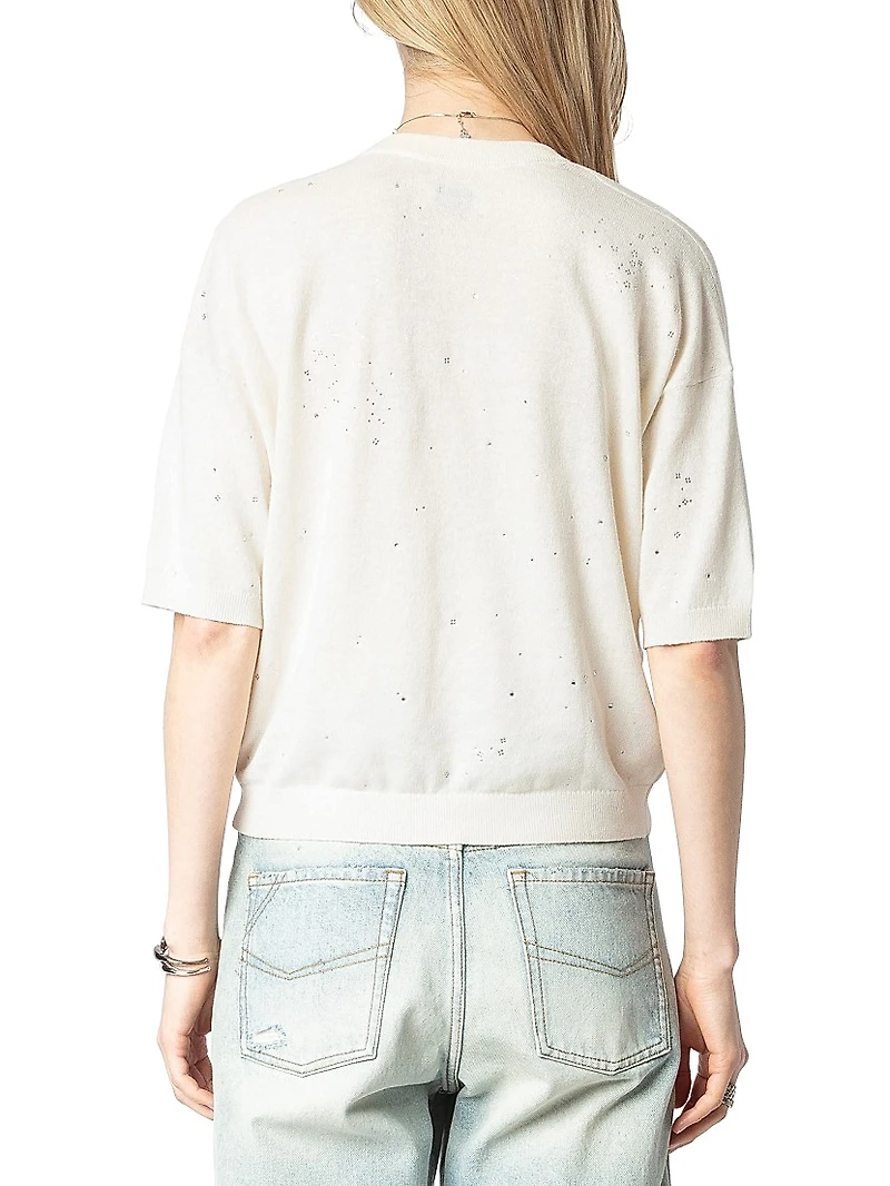 Wully Lico Rhinestone-Embellished Sweater