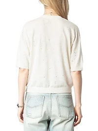 Wully Lico Rhinestone-Embellished Sweater