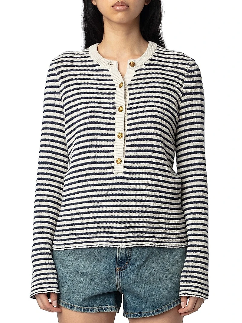 Mandala Henley Sweater