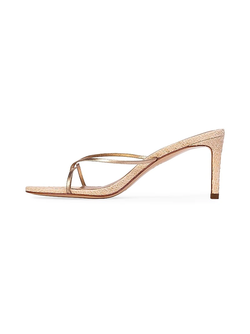 Jade 65MM Raffia Sandals