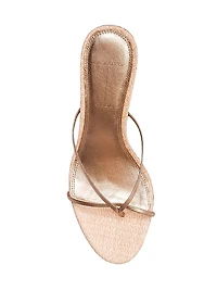 Jade 65MM Raffia Sandals